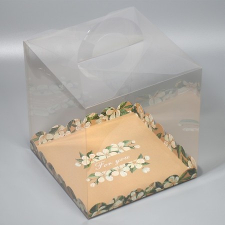 Confectionery box, chest, packaging, for you, 26 x 26 x 28 cm-3