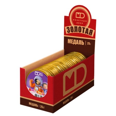 Choom medals "Masha and the Bear", 25 g-2