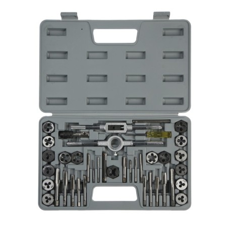 Set of taps and dies tundra, m3 - M12, 40 items-1