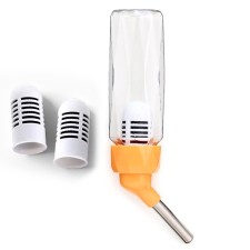 Drill for rodents, 80 ml, fastening-spring, and two interchangeable filters, orange