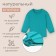 Svitsht-combineson children's minku emerald color, height 80-86 cm
