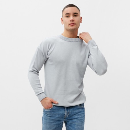 Джемпер мужской MINAKU: Casual Collection цвет графит, р-р 46