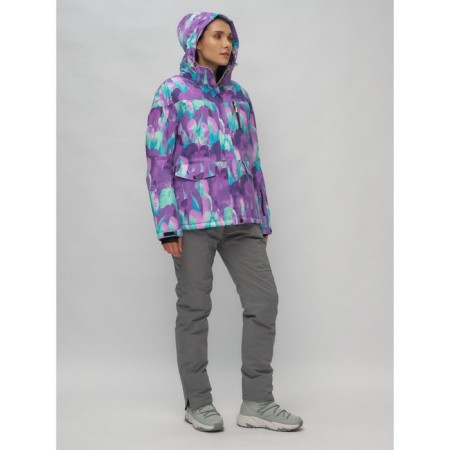 Ski suit, size 42, purple color-26