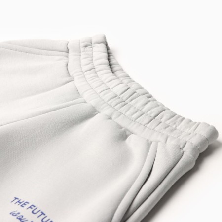 Костюм детский с начёсом (свитшот, брюки) KAFTAN Future р.38 (146-152), серый-10