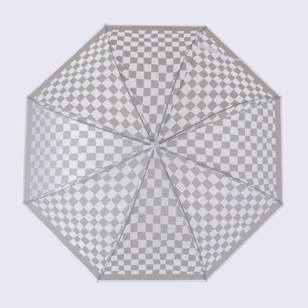 Umbrella - a semiautomatic “cage” cane, 8 knitting needles, r = 47 cm, color mix-9