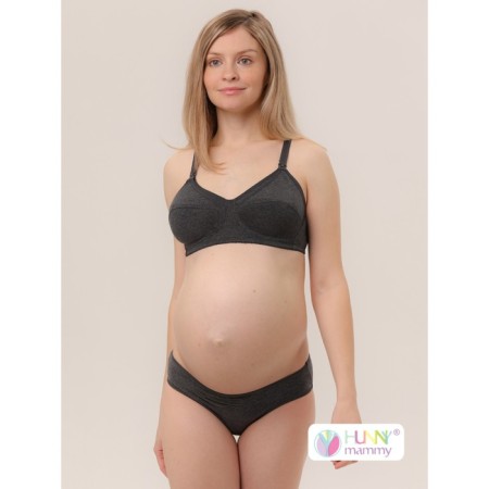 Hunny Mammy feeder for feeding, size (80-D), color dark gray melange-3