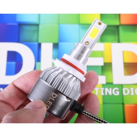 DLED HB3 LED lamp 9005, C6 Original, 12V, 6500K, in a set 2 pcs-1