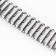 Solomon watch strap, 22 mm, metal, L-15 cm, white