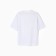 Men's T-shirt from organic cotton Minaku Oversize Fit: White color, rr 56
