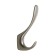 Furniture hook Cappio Heel, two -rod, graphite