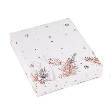 Serving share "Hugge", 20 × 18 × 3 cm, white color-7