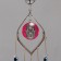 Music of wind metal from the evil eye "Hand of Fatima" 5 bells 36 cm