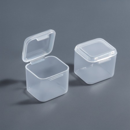 Organizer for decor, 56 cells, 21 × 17.2 × 2.5/2.5 × 2.5 × 2 cm, the color is transparent-3