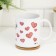 Sublimation mug "I want a vinyl and a man", with application