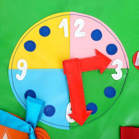 Raping Developing Tactile "Tactics No. 1", 50 × 40 cm, according to the Montessori methodology-4