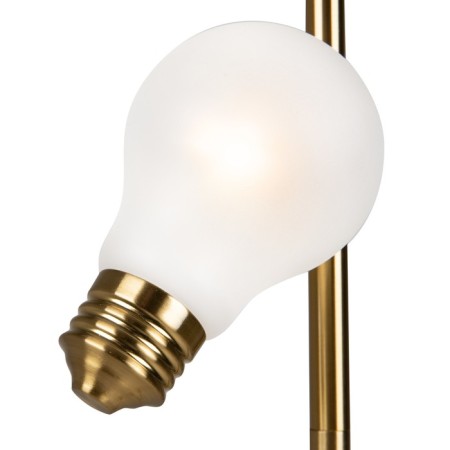 Freya Fr5372FL-03BS Evidence, 220x220x1530 mm, G9, 3x40W, brass color.-3