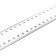 Line 30 cm Istanm, plastic, 2 scales, transparent, colorless, euro suspension
