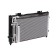 Cooling unit (radiator+condenser+fan) for prior car Halla Lada 2170-8112010, Luzar LRK 0127