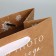 Craft vertical “Hare and Wreath” package, MS 18 x 23 x 10 cm, New Year