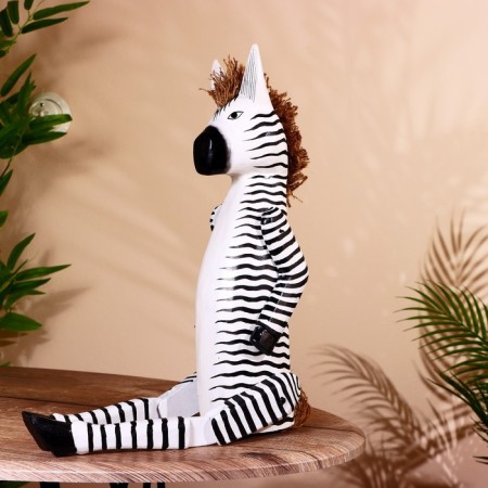 Souvenir "Zebra" hanging paws, wood 60 cm-2