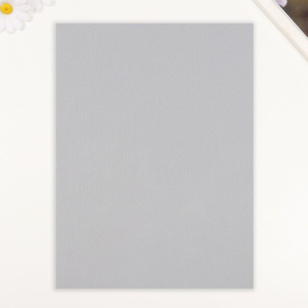 A set of felt 22x30 cm, 5 sheets, Korea, col. grey-3