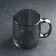 Glass Glass "Nordic", 380 ml, color gray color