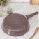 The frying pan “Brownie”, d = 28 cm, anti -stick coating, removable handle, induction