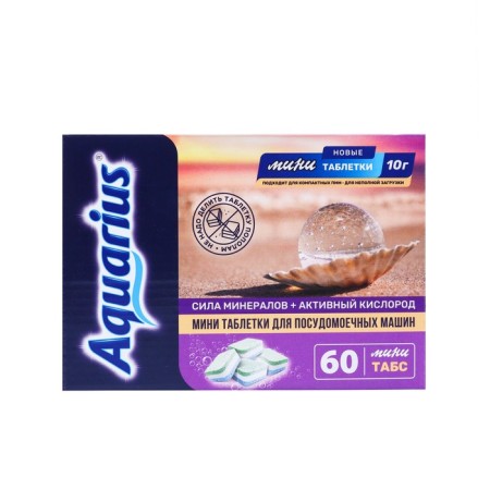 PMM tablets "Aquarius" Power of Minerals+ active oxygen, mini Tabs, 60 pcs-1