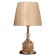 Board lamp with backlight 16885/1 E27 40W gold 22x22x40 cm