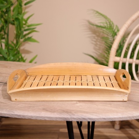 Bamboo tray 40x30x5 cm-3