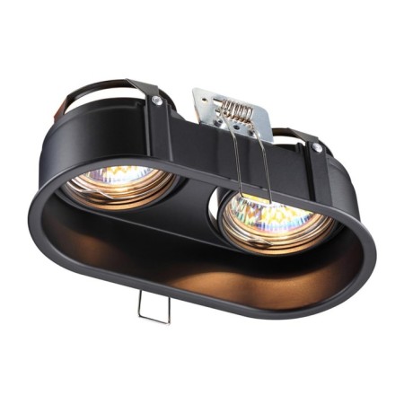 Lamp built -in Novotech. Cloud, 50W, GU10, 57x160x80 mm, black color