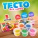 Modeling dough "Plake No. 1", 5 colors of 80 g
