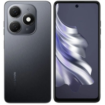 Tecno Spark 20, 6.6 Smartphone, 8 GB, 128 GB, 50 MP, 32 MP, 2 SIM, 5000 mAh, NFC, Black