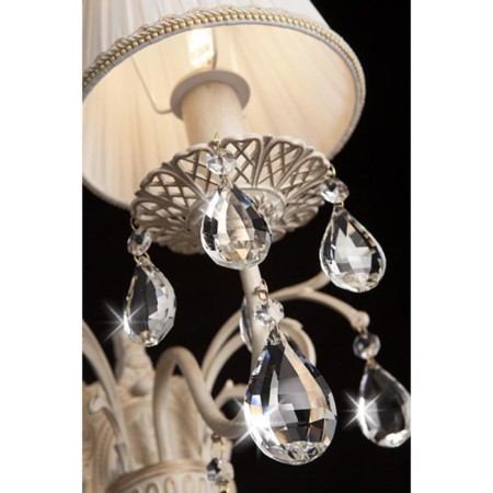Sconces amelia, 1x40W E14, white color-4