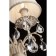 Sconces amelia, 1x40W E14, white color