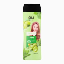 Hair shampoo, power and strengthening, with olive and keratin extract, 400 ml