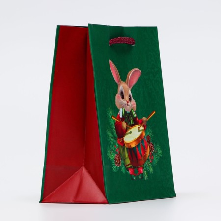 New Year. Gift package "Hare-Baslavr", 11.5 x 14.5 x 6.5 cm.-1