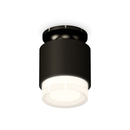 Ambrella Light Acrylic lamp, XS7511065, MR16 GU5.3 LED 10 watts, black sand, black, white matte