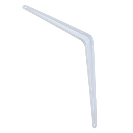 Bracket, 300x250x1 mm, metal, white