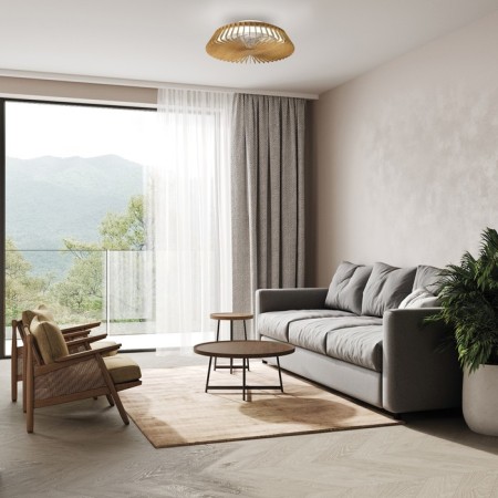 Mantra Himalaya, LED, 4500LM, 2700-5000K, 177 mm, wood color, wood.-3