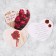 Postcard - double -valentine "from the whole heart", 7 × 6 cm