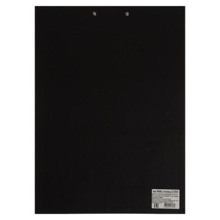A tablet with a clamp A3, 420 x 320 mm, covered with high -quality boumvinyl, black (clipboard)-2