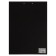A tablet with a clamp A3, 420 x 320 mm, covered with high -quality boumvinyl, black (clipboard)