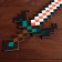 Souvenir wooden sword of the vampire "Pixel", 37 cm mix