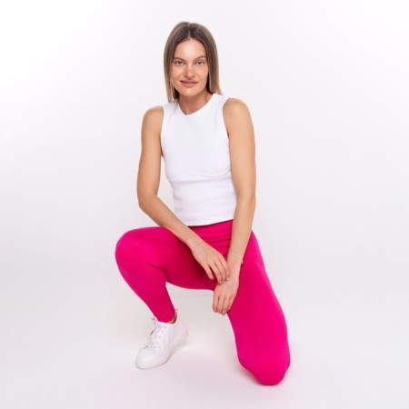 Female leggings in a rubber, pink color, size 48-50 (l/xl)-6