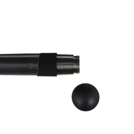 The Volzhanka television rod, 7 sections, test up to 100 g, 3.6 m, black color-5