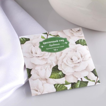 Sasha Aromatic "Flower Garden", Garden, Weight 10 g, size 10 × 10.5 cm