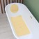 SPA-river for a bathtub with a pillow on the suction cups "Lotus", rug 89 × 44 cm, beige color