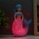 Nightneck "Little Mermaid" Led RGB from 3xlr44 mix 10x10x15.5 cm Risalux