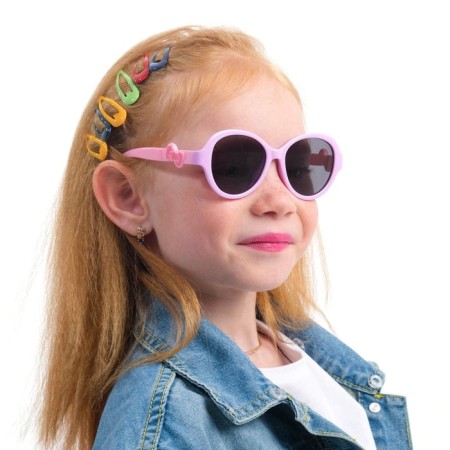 Children's glasses, polarization, TR90, lens 5 x 6 cm, width 14 cm, puffs 13 cm-1
